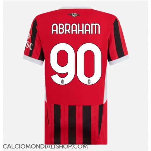 Maglie da calcio AC Milan Tammy Abraham #90 Prima Maglia Femminile 2024-25 Manica Corta